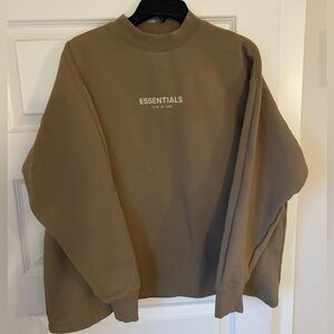 Size XS Fear of God Essentials sweatshirt